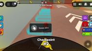 Clearing checkpoints (Image via Roblox)